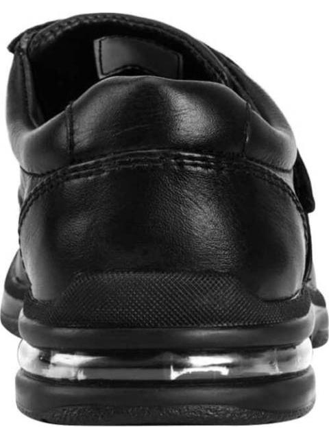 ZAPATO CASUAL CON VELCRO NEGRO FLEXI