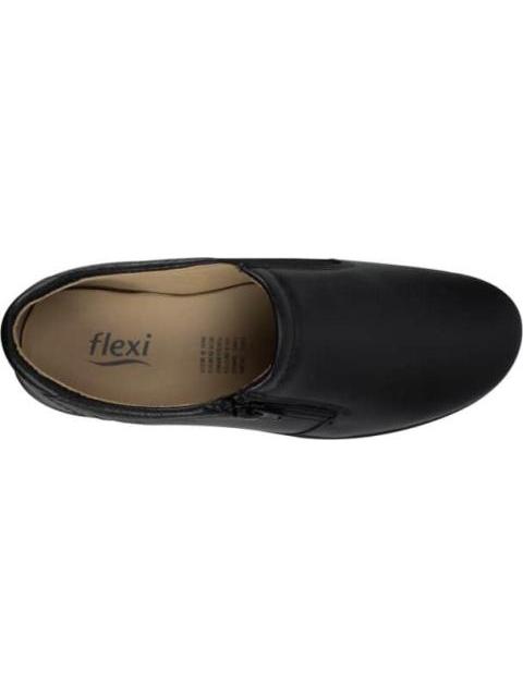 MOCASIN DE PIEL NEGRO FLEXI