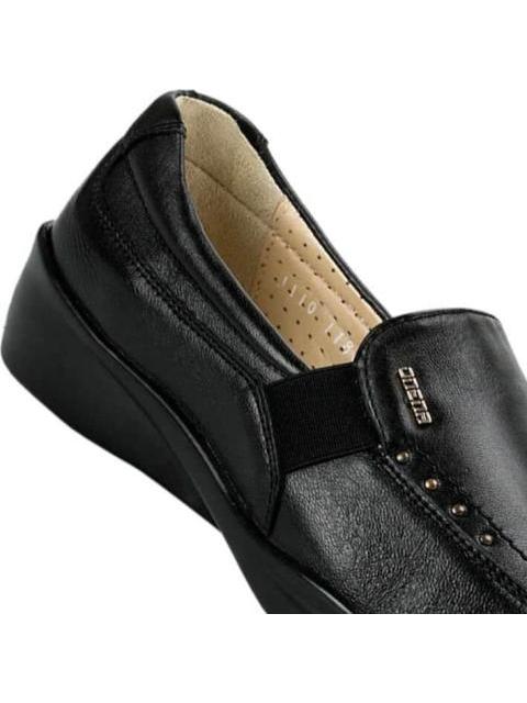 ZAPATO PIE DIEBETICO DE PIEL NEGRO ONENA