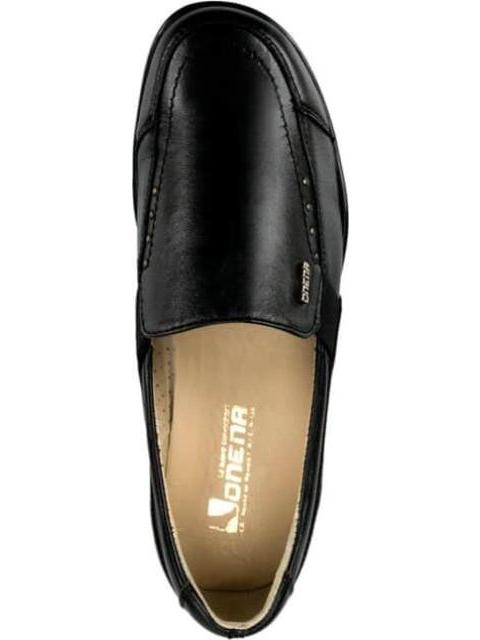 ZAPATO PIE DIEBETICO DE PIEL NEGRO ONENA