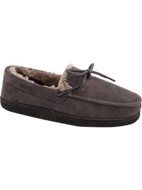 PANTUFLA CERRADA PELUCHE GRIS NEBEL WALK