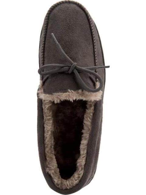 PANTUFLA CERRADA PELUCHE GRIS NEBEL WALK