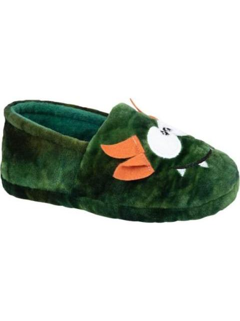 PANTUFLA CERRADA MONSTRUO VERDE SCHATZ KIDS