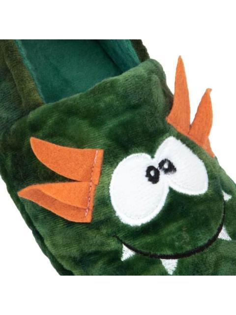 PANTUFLA CERRADA MONSTRUO VERDE SCHATZ KIDS