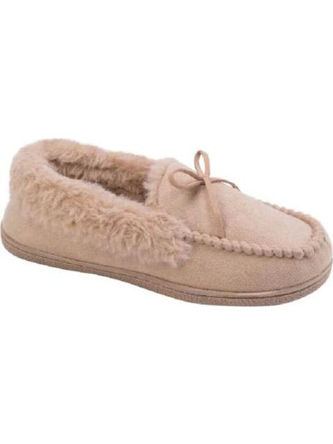 PANTUFLA DE PELUCHE CAMEL SHOSH CONFORT