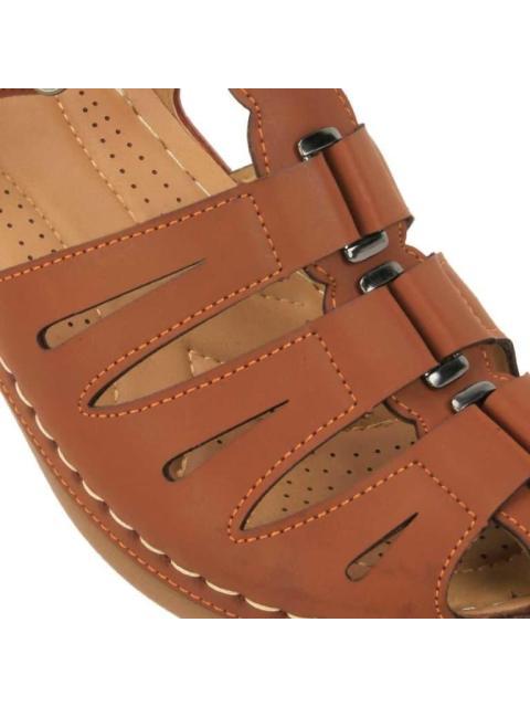 SANDALIA CONFORT CAMEL SHOSH