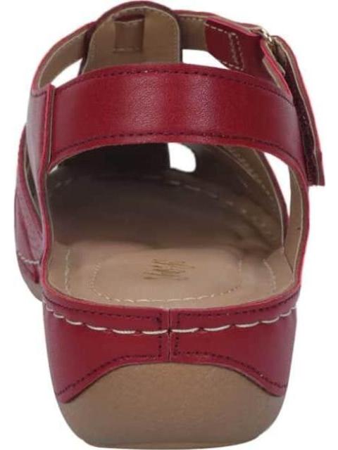 SANDALIA CONFORT ROJO SHOSH