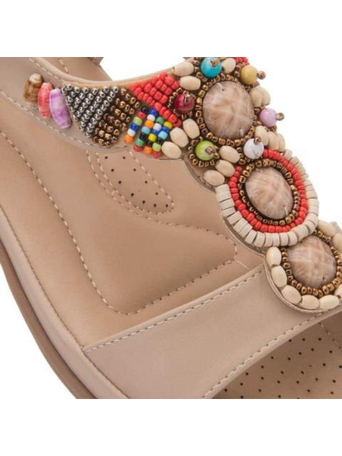SANDALIA CONFORT BEIGE VI LINE