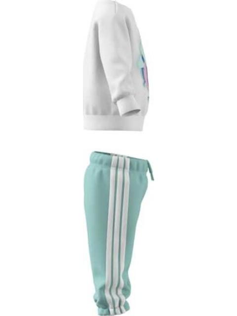 CONJUNTO 2 PIEZAS I DY LS JOG BLANCO ADIDAS