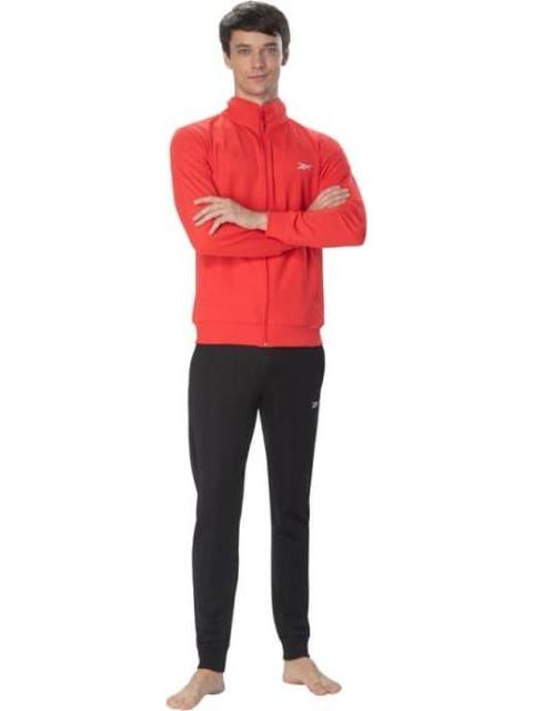 CONJUNTO 2 PIEZAS TRACKSUIT VECTOR FULL ZIP ROJO REEBOK