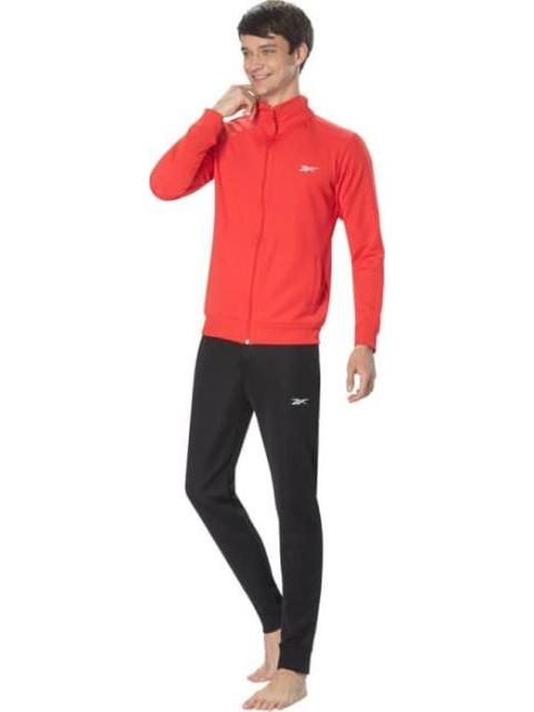 CONJUNTO 2 PIEZAS TRACKSUIT VECTOR FULL ZIP ROJO REEBOK