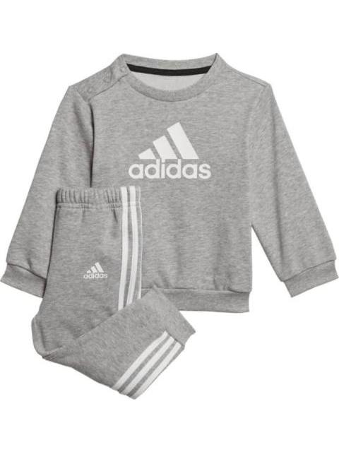 CONJUNTO BADGE SUDADERA Y PANTS GRIS ADIDAS
