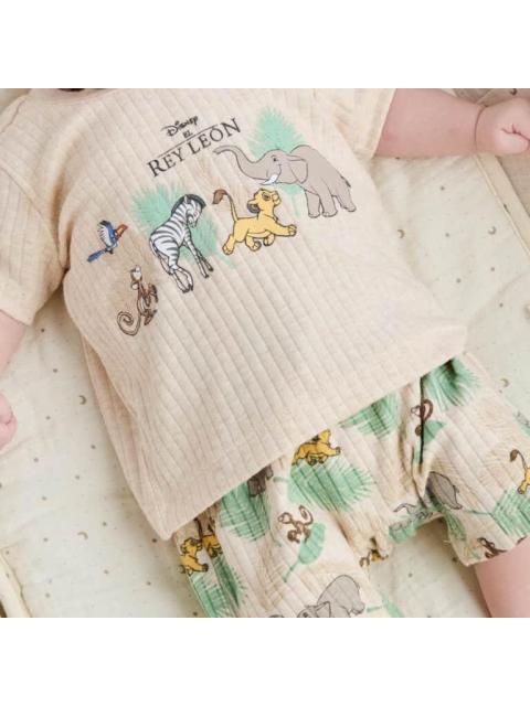 CONJUNTO CONJUNTO ESTAMPADO BEIGE DISNEY BABY