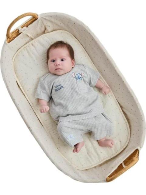 CONJUNTO CONJUNTO ESTAMPADO GRIS DISNEY BABY