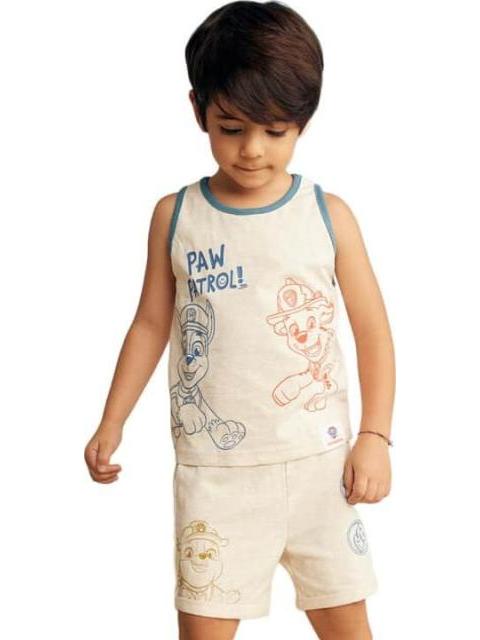 CONJUNTO CONJUNTO TRAJE BEIGE PAW PATROL