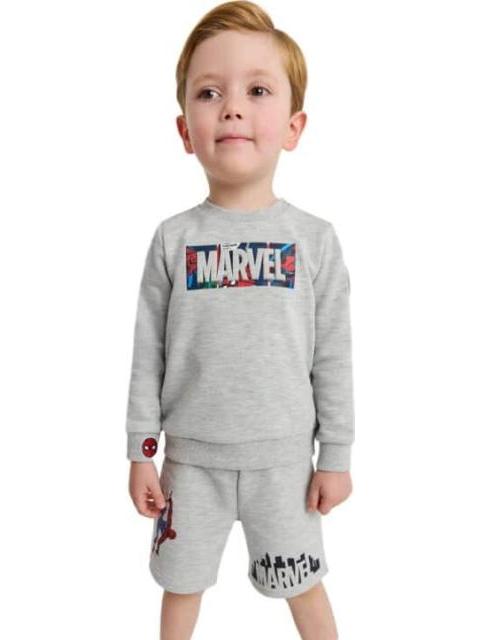 CONJUNTO CONJUNTO TRAJE GRIS MARVEL