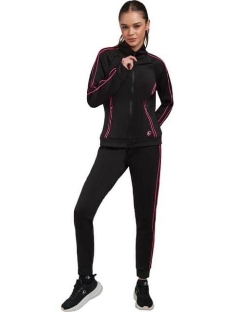 CONJUNTO DEPORTIVO SUDADERA Y PANTS NEGRO PROKENNEX