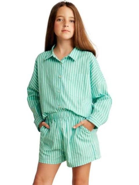 CONJUNTO ESTAMPADO VERDE HOLLY LAND KIDS