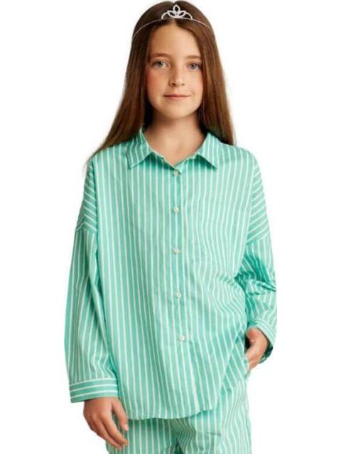 CONJUNTO ESTAMPADO VERDE HOLLY LAND KIDS