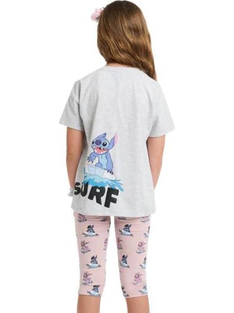 CONJUNTO PLAYERA Y PANTALON STITCH BICOLOR DISNEY