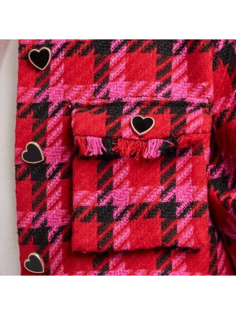 CONJUNTO SACO Y FALDA ROSA HOLLY LAND KIDS