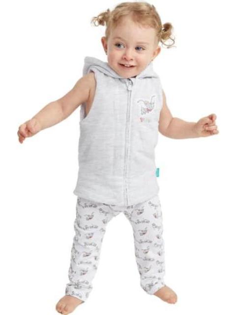 CONJUNTO TRAJE BEBA GRIS DISNEY BABY