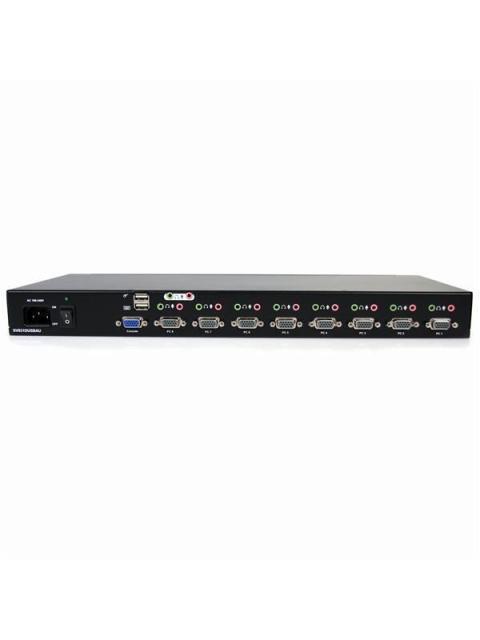 STARTECH  SWITCH KVM VGA-USB 8 PUERTOS AUDIO