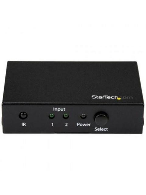 STARTECH  SWITCH CONMUTADOR HDMI DE 2 PUERTOS NEGRO