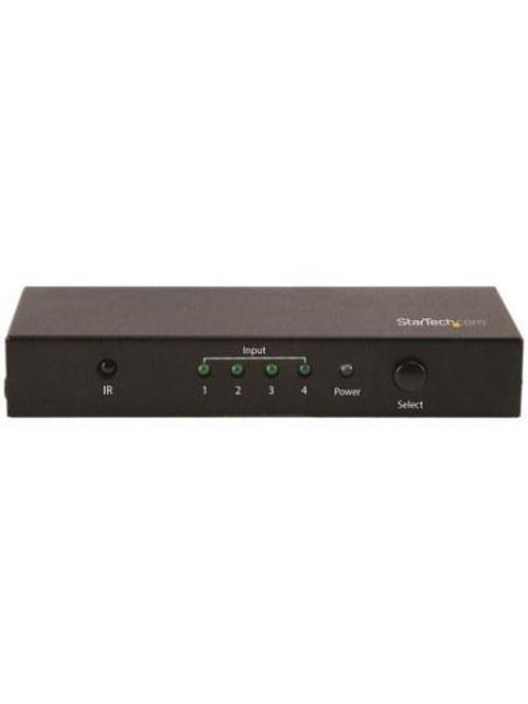STARTECH  SWITCH CONMUTADOR AUTOMATICO HDMI DE 4 PUERTOS NEGRO