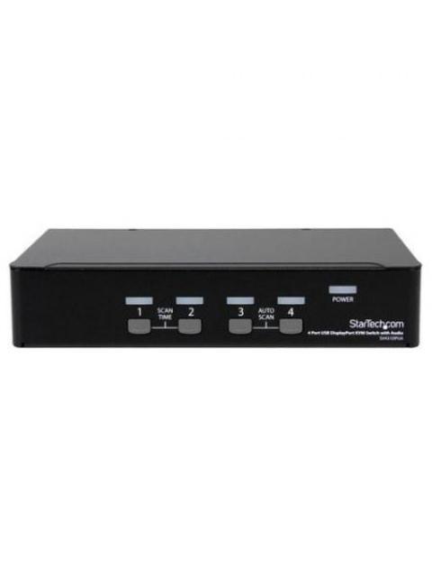 STARTECH  SWITCH KVM SV431DPUA DISPLAYPORT-USB 4 PUERTOS