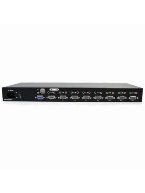 STARTECH  SWITCH KVM VGA-USB 8 PUERTOS AUDIO