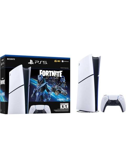 CONSOLA PLAYSTATION 5 SLIM EDICION DIGITAL. BUNDLE FORTNITE