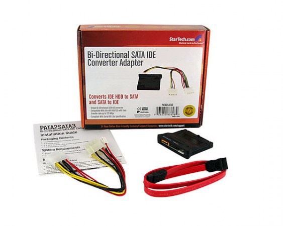 STARTECH  ADAPTADOR BIDIRECCIONAL SATA- IDE (PATA2SATA3)