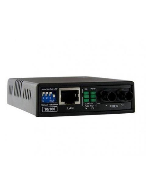 STARTECH  CONVERTIDOR DE MEDIOS ETHERNET 10-100 MBPS A FIBRA MULTIMODO ST - 2KM