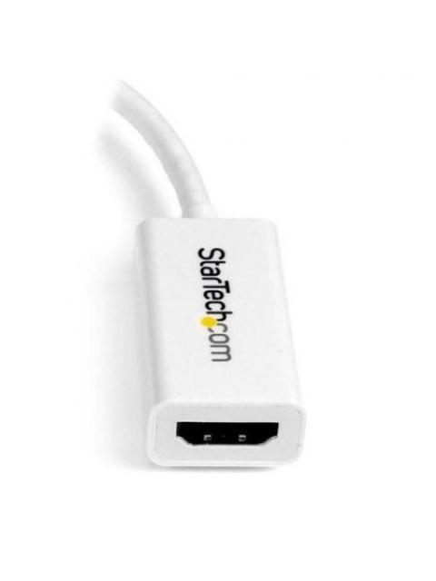 STARTECH  CONVERTIDOR DE VIDEO MINI DISPLAYPORT MACHO - HDMI MACHO BLANCO PARA MACBOOK PRO