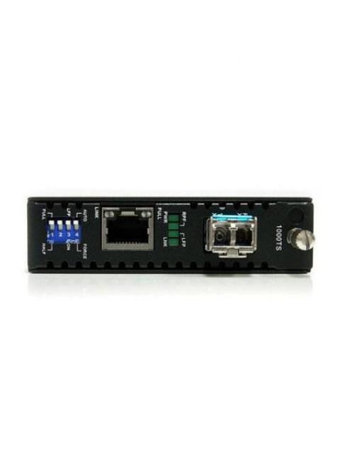 STARTECH  CONVERTIDOR DE MEDIOS GIGABIT ETHERNET RJ45 A FIBRA OPTICA LC MULTIMODO 550 METROS