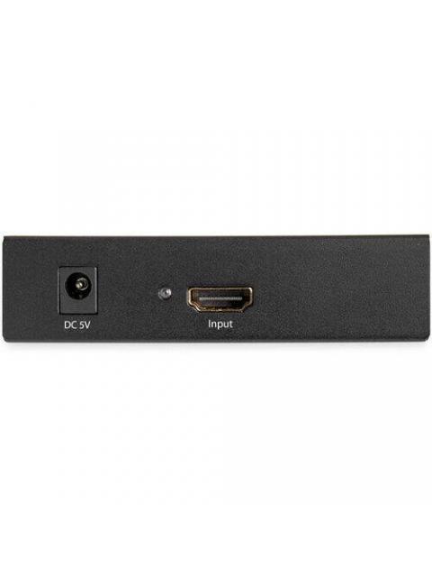 STARTECH  CONVERTIDOR DE VIDEO HDMI - RCA CON AUDIO NEGRO