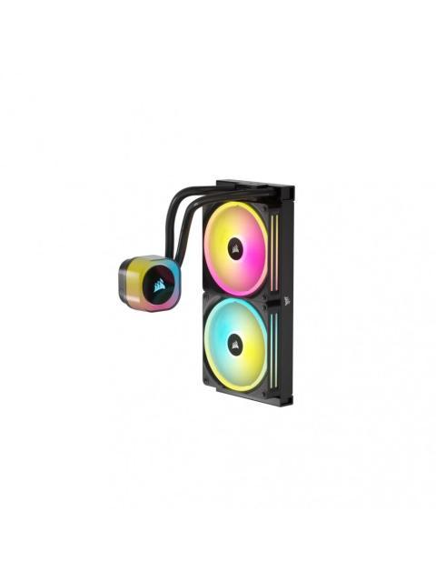 CORSAIR ICUE LINK H115I RGB AIO ENFRIAMIENTO LIQUIDO PARA CPU 2X 140MM HASTA 2000RPM NEGRO