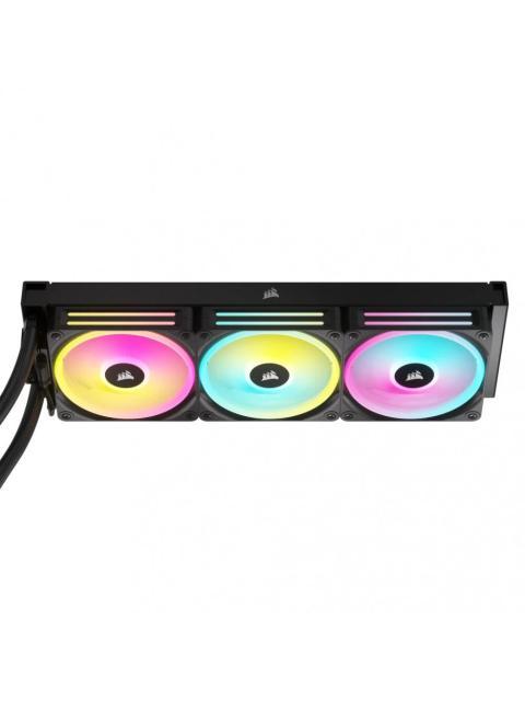 CORSAIR ICUE LINK H150I RGB AIO ENFRIAMIENTO LIQUIDO PARA CPU 3X 120MM HASTA 2400RPM NEGRO