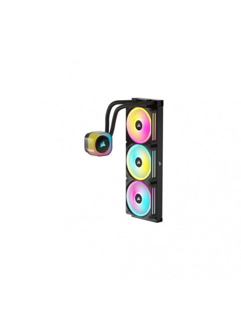 CORSAIR ICUE LINK H150I RGB AIO ENFRIAMIENTO LIQUIDO PARA CPU 3X 120MM HASTA 2400RPM NEGRO