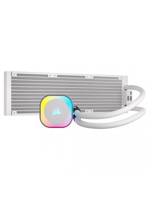 CORSAIR ICUE LINK H150I RGB ENFRIAMIENTO LIQUIDO PARA CPU 3X 120MM HASTA 2400RPM BLANCO