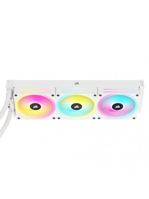 CORSAIR ICUE LINK H150I RGB ENFRIAMIENTO LIQUIDO PARA CPU 3X 120MM HASTA 2400RPM BLANCO