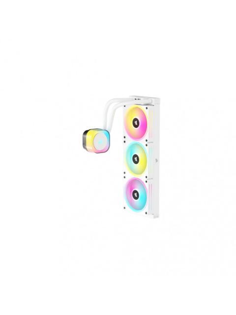 CORSAIR ICUE LINK H150I RGB ENFRIAMIENTO LIQUIDO PARA CPU 3X 120MM HASTA 2400RPM BLANCO