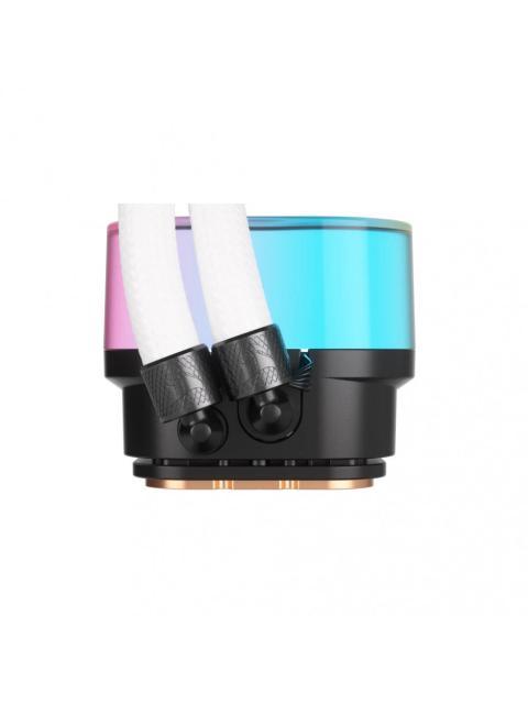 CORSAIR ICUE LINK H150I RGB ENFRIAMIENTO LIQUIDO PARA CPU 3X 120MM HASTA 2400RPM BLANCO