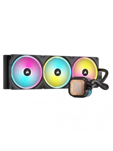 CORSAIR ICUE LINK H170I RGB AIO ENFRIAMIENTO LIQUIDO PARA CPU 3X 140MM HASTA 2000RPM NEGRO