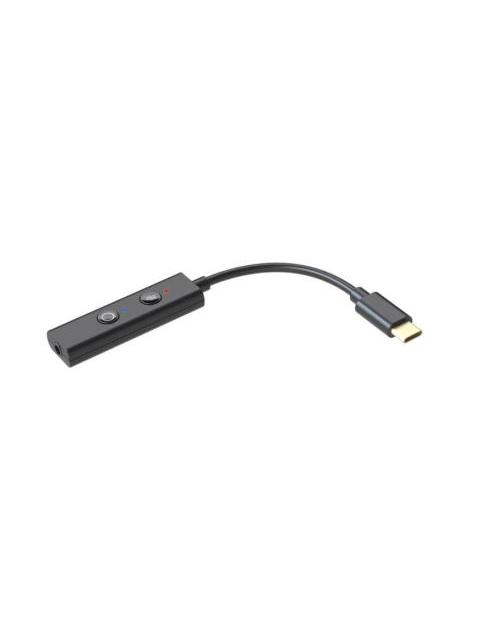 CREATIVE LABS ADAPTADOR DE AUDIO USB-C - 3.5MM NEGRO