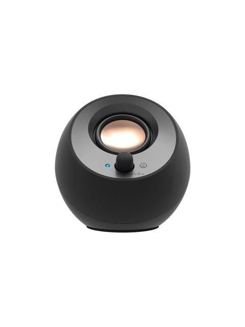 CREATIVE LABS BOCINA PARA COMPUTADORA PEBBLE V3 ALAMBRICO-INALAMBRICO 2.0 8W RMS 2 PIEZAS