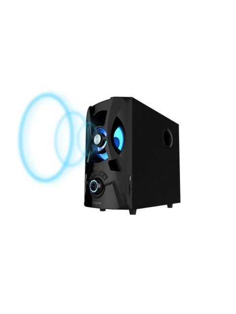 CREATIVE LABS BOCINA PARA COMPUTADORA SBS E2900 ALAMBRICO-INALAMBRICO 2.1 60W RMS NEGRO - 3 PIEZAS