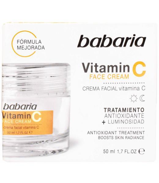 CREMA FACIAL VITAMINA C 50 ML BABARIA