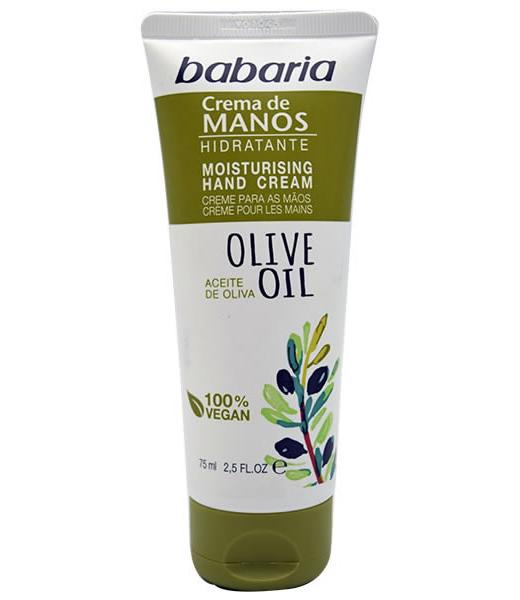 CREMA PARA MANOS ACEITE DE OLIVA 75 ML BABARIA